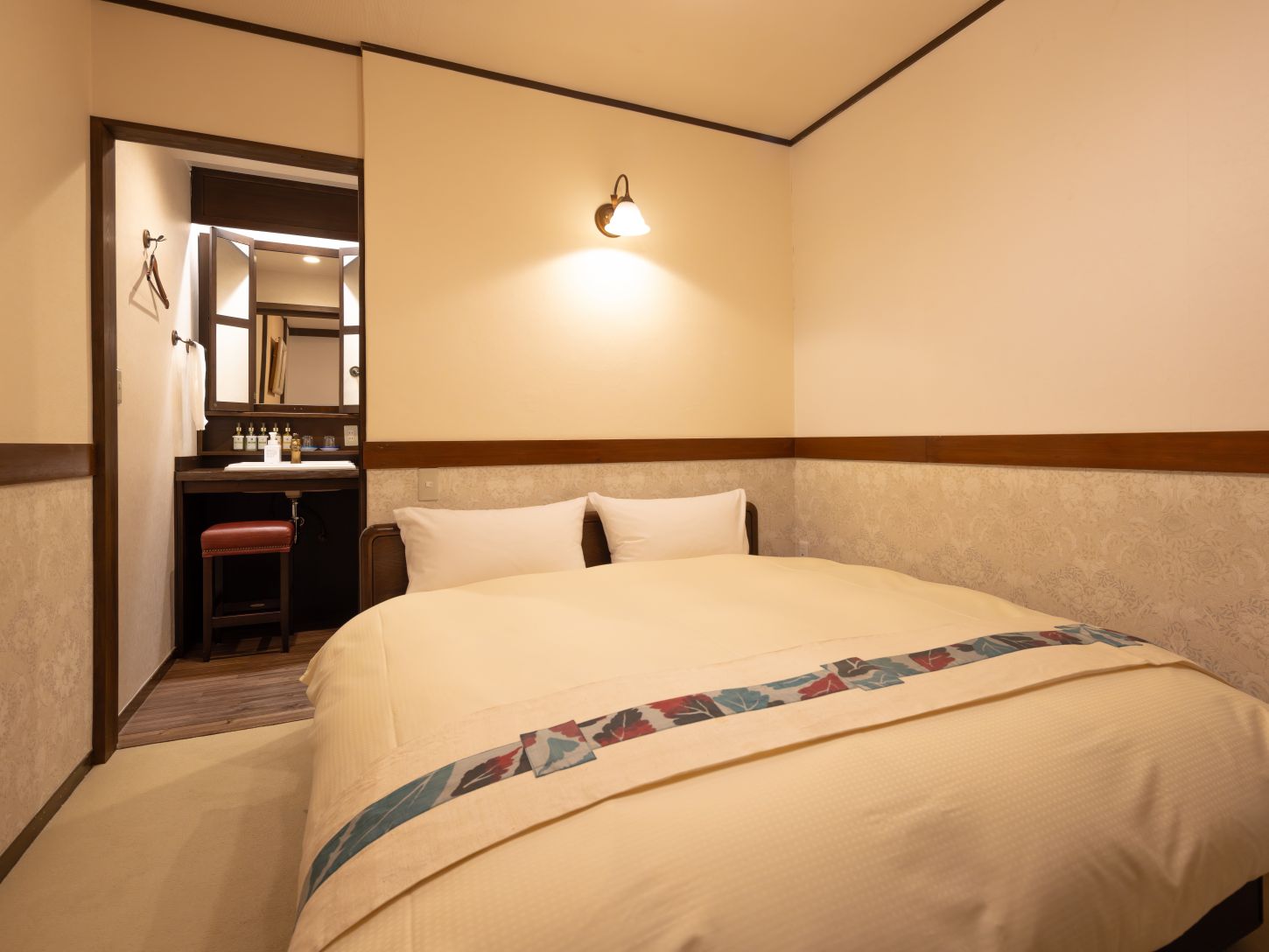 S roomのベッドルーム